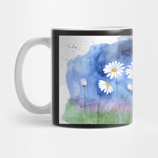 Daisies at Night Mug